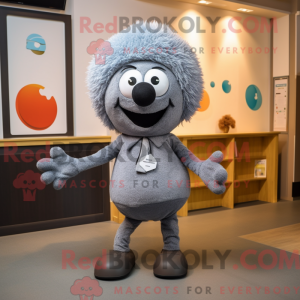 Gray Meatballs mascot...