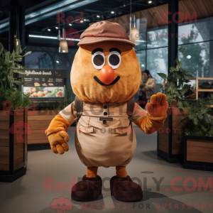 Rust Potato mascottekostuum...