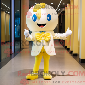 Cream Lemon maskot drakt...