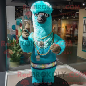 Turquoise Alpaca...