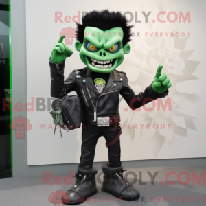 Green Vampire mascot...