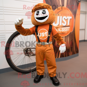 Rust Unicyclist maskot...