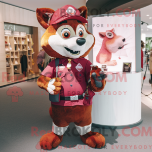 Maroon Fox...