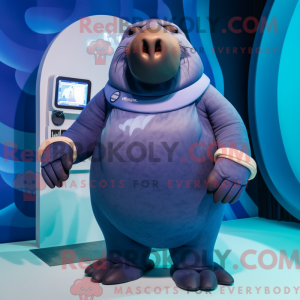 Costume mascotte de morse...