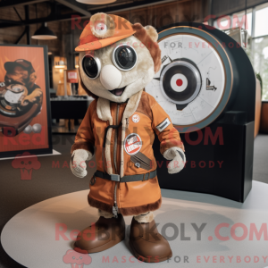 Rust Plate Spinner mascot...