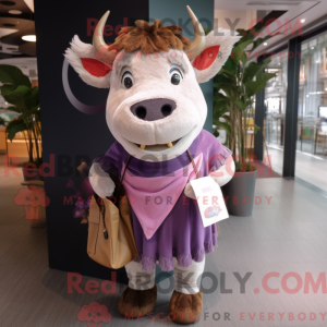 Bull Maskot Drakt Karakter...