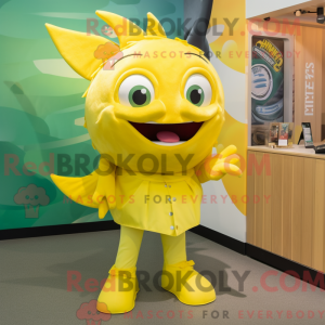 Citrongul tun maskot...