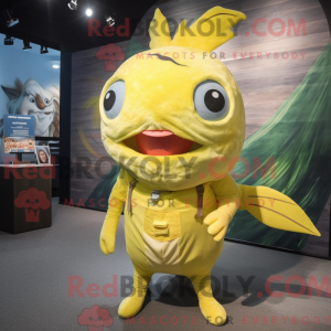 Lemon Yellow Tuna mascot...