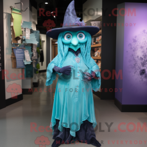 Turkis heks maskot kostume...