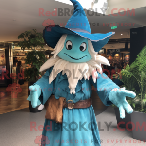 Turquoise Witch mascot...