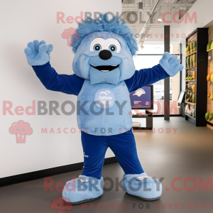 Blue Ice-mascottekostuum...
