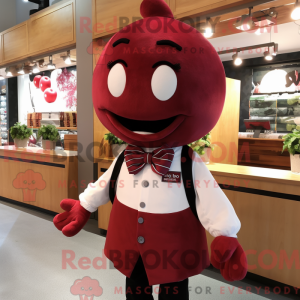 Maroon Cherry maskot...
