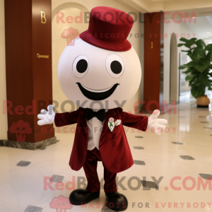 Maroon Cherry maskot...