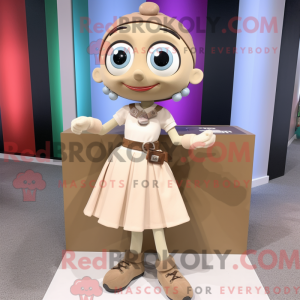 Mascotte de personnage de...