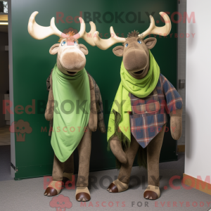 Oliven Irish Elk maskot...