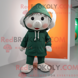 Irish Flag mascot costume...