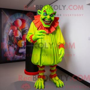 Lime Green Evil Clown...