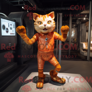 Rust Cat mascottekostuum...