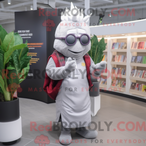 Gray Beet maskot kostume...