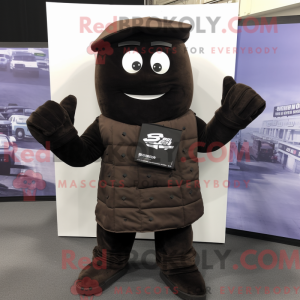 Black Chocolate Bar mascot...