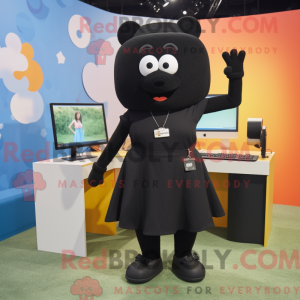 Black Television mascot...