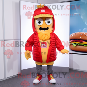 Burgers maskotdraktfigur...