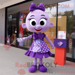 Lavender Plum Maskottchen...