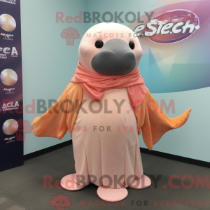 Disfraz de mascota de Peach...