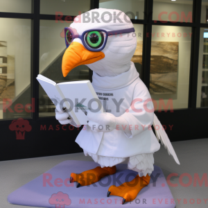 White Archeopteryx mascot...