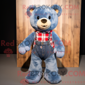 Blauwe teddybeer...