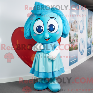 Disfraz de mascota Cyan...