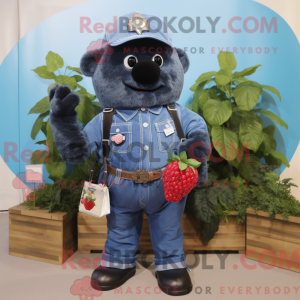 Black Raspberry mascot...