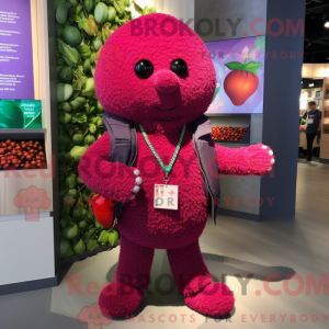 Magenta Raspberry mascot...