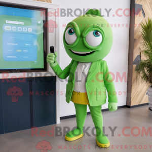 Green But mascottekostuum...