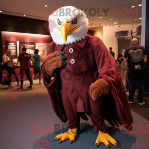 Maskotdraktfigur bordowy...
