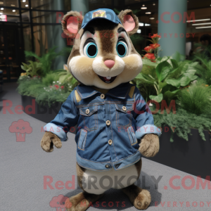 Black Chipmunk mascot...