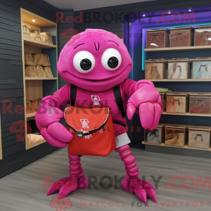 Magenta eremittkrabbe...