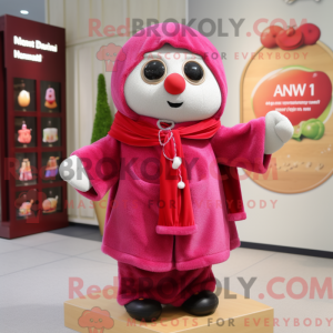 Raspberry mascot costume...