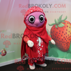 Raspberry mascot costume...
