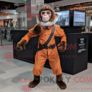 Rust Capuchin Monkey mask...