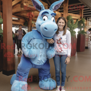 Maskotka Blue Donkey jest...