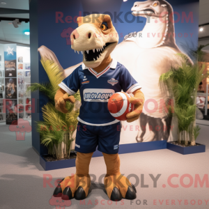 Deinonychus mascot costume...