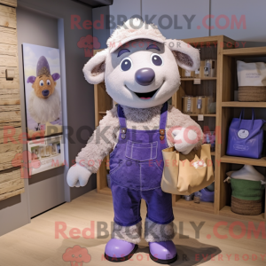 Lavendel sau maskot drakt...