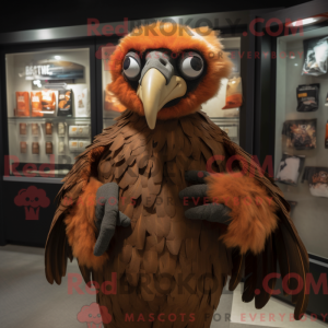 Rust Vulture mascot costume...
