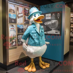 Turkis gås maskot kostume...