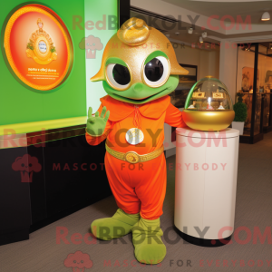 Postava maskota Orange Pot...