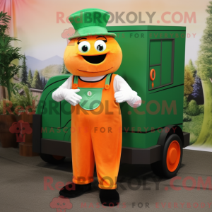 Costume de mascotte orange...