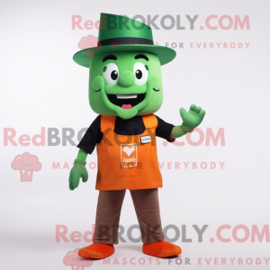 Forest Green Orange mascot...