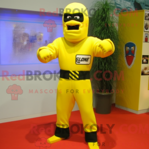 Costume mascotte de Gi Joe...