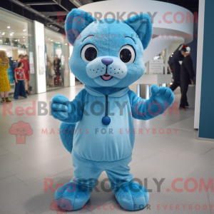 Sky Blue Cat...